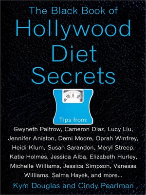 cover image of The Black Book of Hollywood Diet Secrets